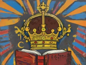 корона и книга символизирующие жизненные ценности